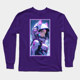 Anime Cat Girl | Quality Anime Artwork | Manga Anime Art Long Sleeve T-Shirt